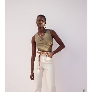 Brand new Zara cut out crop top